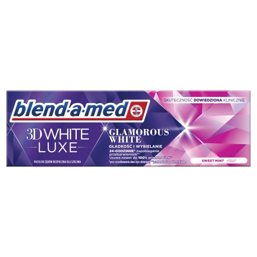 blend-a-med 3D White Luxe Glamorous White Sweet Mint 75 ml