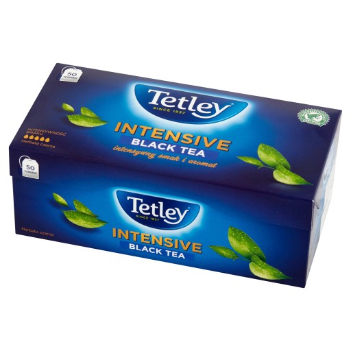 TETLEY INTENZÍVNY ČIERNY ČAJ 50 VRECOV