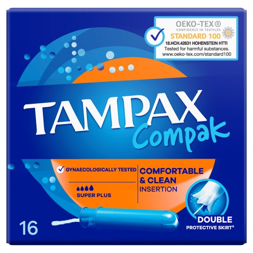 TAMPAX Tampóny s aplikátorom 16 ks