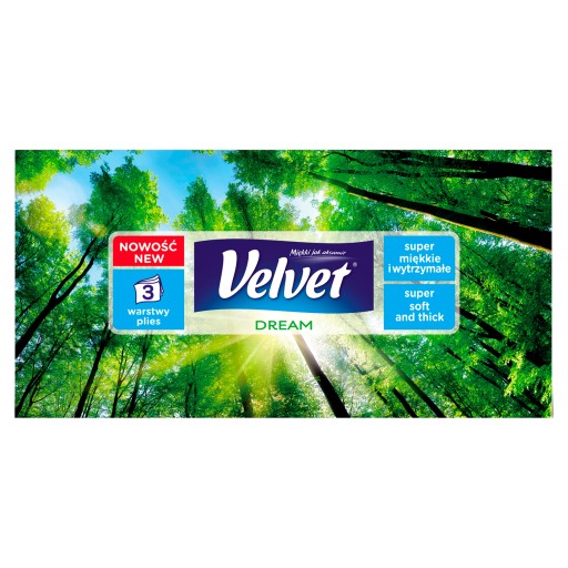 3-vrstvové hygienické obrúsky Velvet Dream