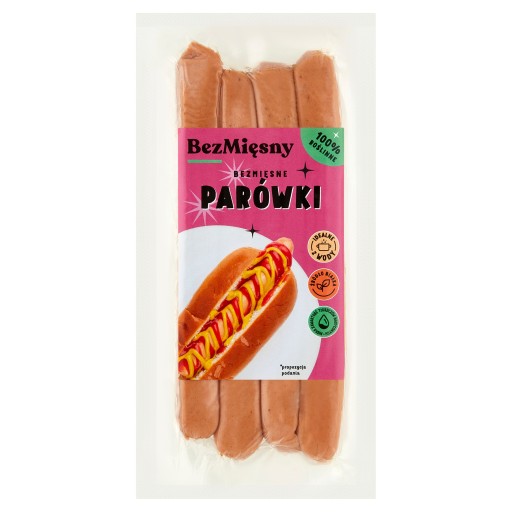 Bezmäsité párky 180 g bezmäsité