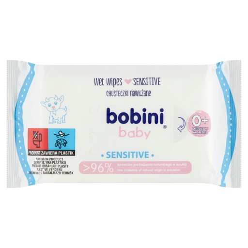 Bobini Sensitive obrúsky 60 ks