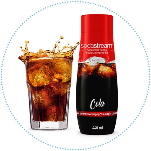 Sirup do SodaStream COLA karbonizátor 440 ml