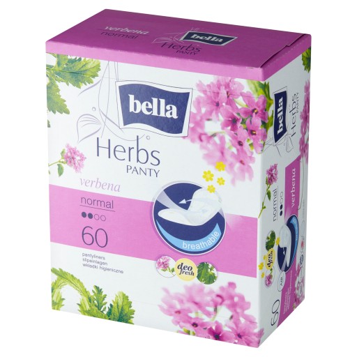 Bella Herbs Werbena hygienické vložky 60 ks