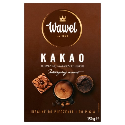 Wawel Kakao s NÍZKYM OBSAHOM TUKU 150G