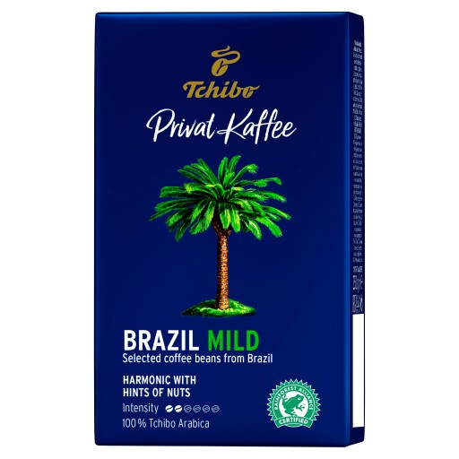 TCHIBO Privat Kaffee Brazil Jemná mletá káva 250g