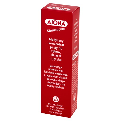 AJONA STOMATICUM zubná pasta koncentrát 6ml