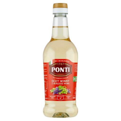 Ponti Biely vínny ocot 500 ml
