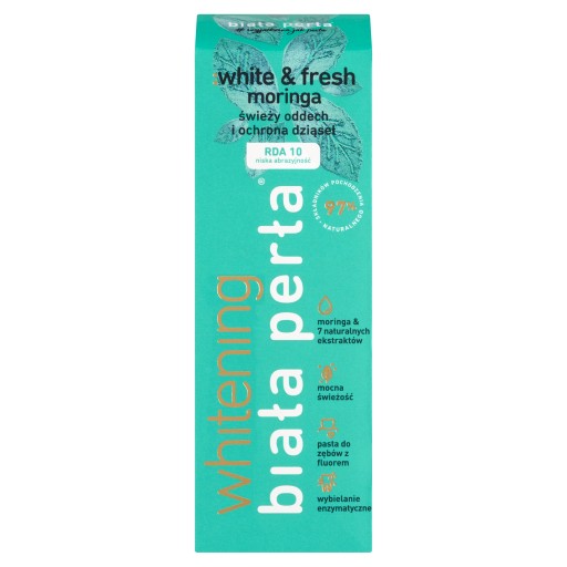 Biela Perła Fresh, bylinná zubná pasta, 75 ml
