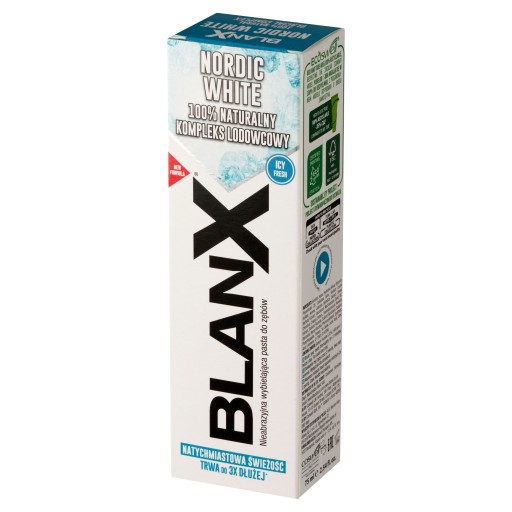 BlanX Nordic White bieliaca zubná pasta 75 ml