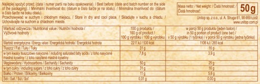 UNITOP HALVA V ČOKOLÁDE 50G ..