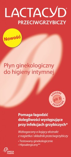 Gynekologický fluid proti teplu na intímnu hygienu