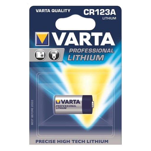 Batéria CR123A Varta 3,0V DL123A ER2/3A CR17345