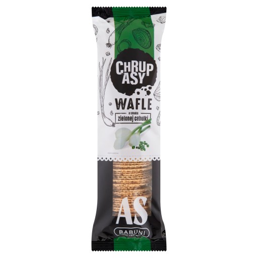 Ako Babuni Vafle Zelená cibuľa Chrupasay 90 g