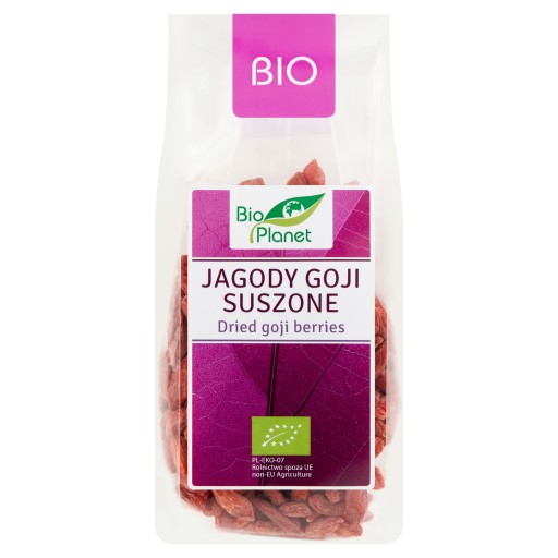 SUŠENÉ BOBULE GOJI, BIO, 100 g - BIO PLANÉTA
