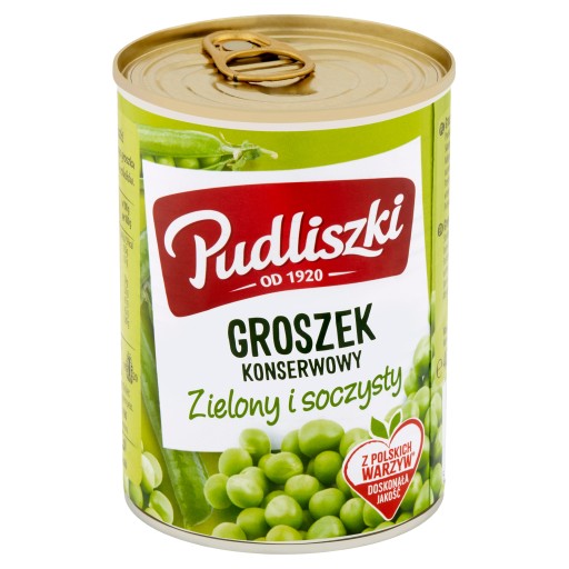 Pudliszki hrášok 400 g