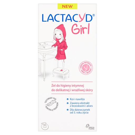 LACTACYD PUMP 200ML DIEVČ