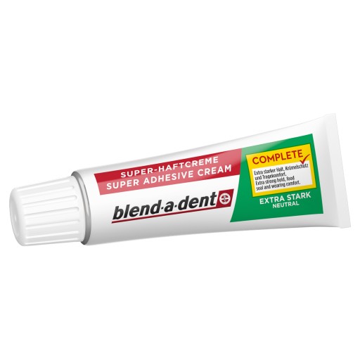 Blend-a-dent COMPLETE NEUTRAL lepidlo na zubné protézy neutrálnej chuti, 47 g