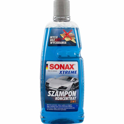 SONAX ŠAMPÓN 2v1 KONCENTRÁT BEZ STIERANIA 1L