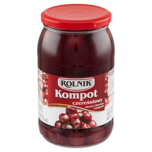 Rolnik Čerešňový kompót Bez konzervantov 900 ml