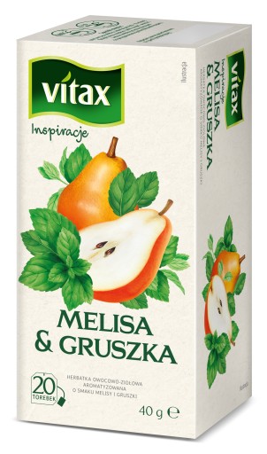 Vitax Melisa Hruškový čaj 20 tb