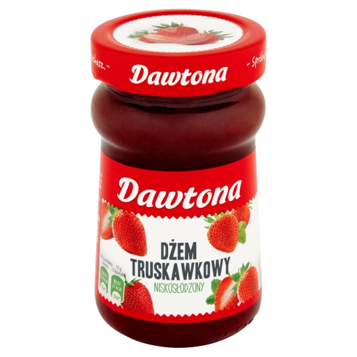 Dawtona jahodový džem s nízkym obsahom cukru 280 g