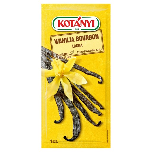 Kotányi vanilkové tyčinky 2 g
