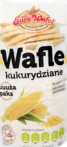 Kukuričné vafle 100g Eurowafel