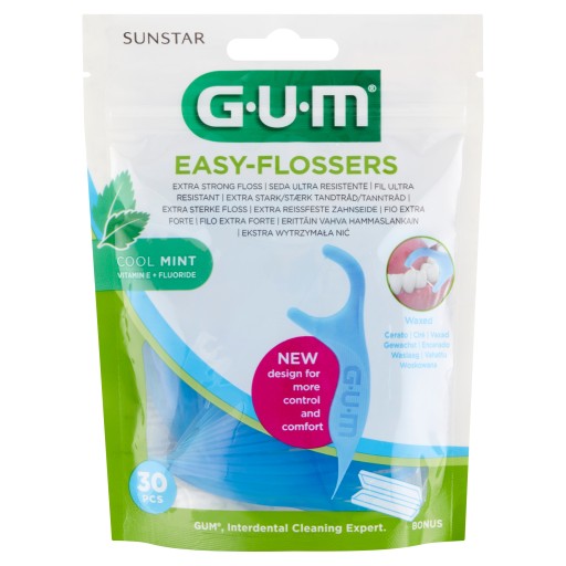 Zubná niť Gum Easy Flossers 30 kusov