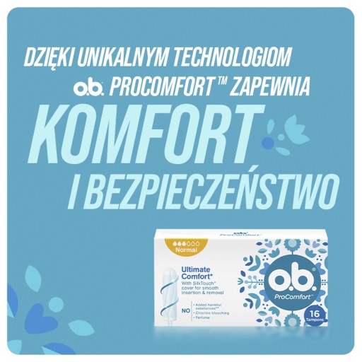 O.B. TAMPÓNY 16 PROCOMFORT MINI