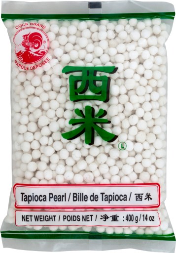 Tapioka, veľké perly 400g - Cock Brand