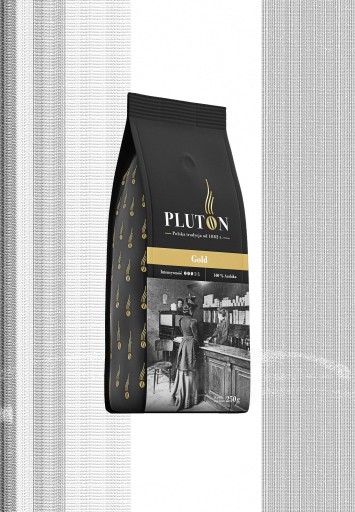 PLUTON ZLATÁ MLETÁ KÁVA 250g POĽSKÁ KÁVA TRADÍCIA