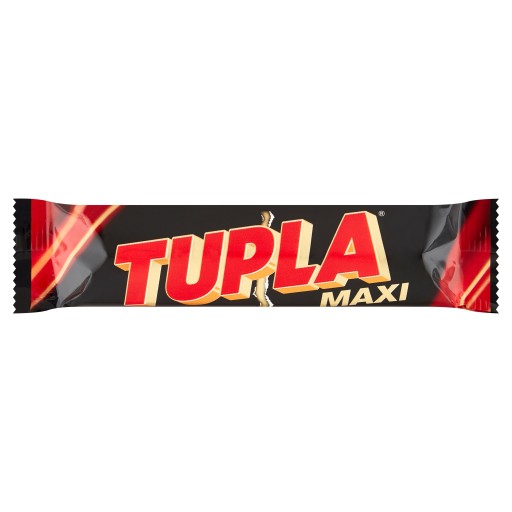 Tyčinka s karamelovým nugátom a mandľami v mliečnej čokoláde Tupla Maxi 50g