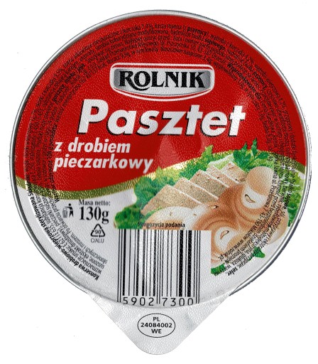 Rolník malá paštéta, pečená, 130g