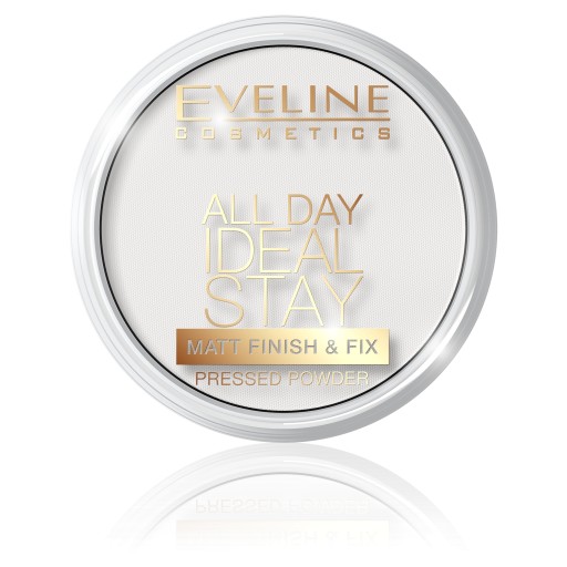 Eveline Cosmetics All Day Ideal Stay Matt Finish & Fix Pressed Powder