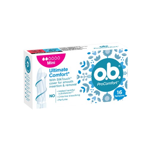 tampóny O.B Procomfort mini 16 ks.