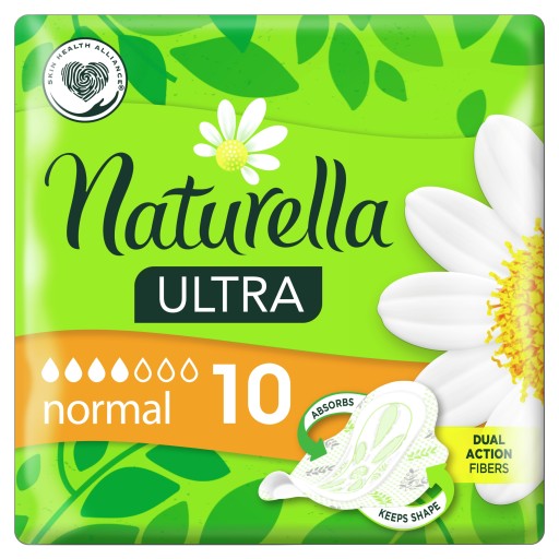 NATURELLA ULTRA 10 NORMÁLNE hygienické vložky
