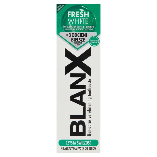 BLANX FRESH WHITE bieliaca zubná pasta 75ml