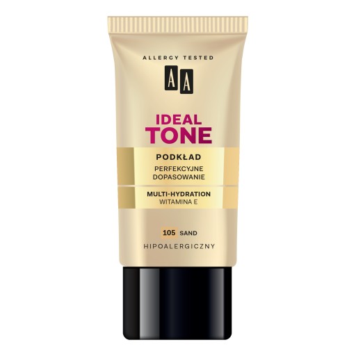 Make Up Ideal Tone podkladová báza perfektne fit 105 Sand 30ml