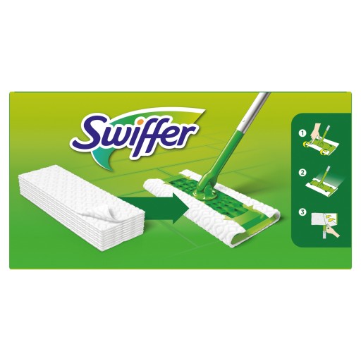 Vložky do mopu SWIFFER, utierky na zachytávanie suchého prachu, 18 ks.