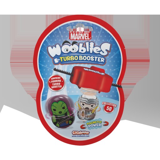Figúrka MARVEL WOOBLIES TURBO BOOSTER - prekvapenie