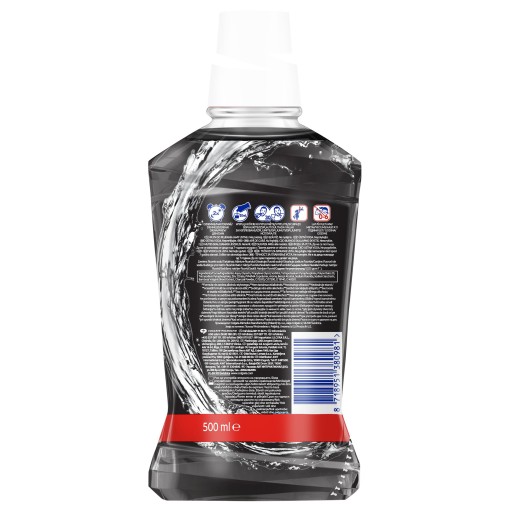 COLGATE Plax White & Charcoal ústna voda 500ml