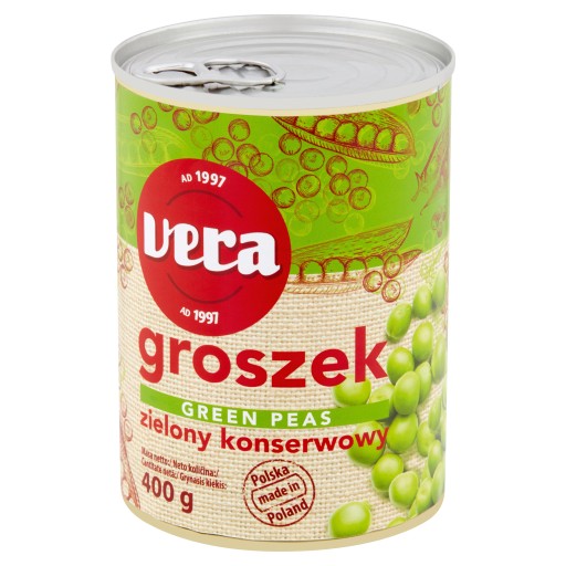 Vera hrášok 400 g