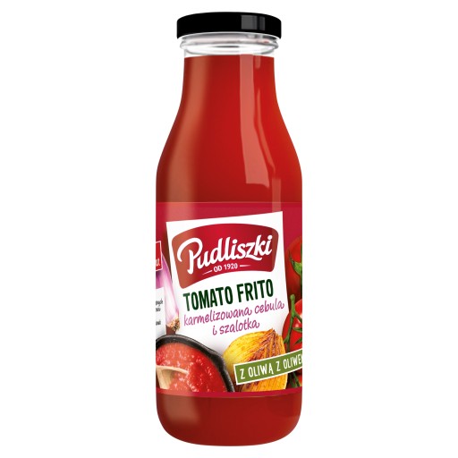 Paradajkové frito Pudliszki - karamelizovaná cibuľa a šalotka 500g
