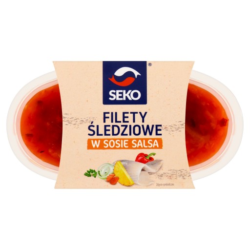 Filety zo sleďa v seko salsa omáčke 250g