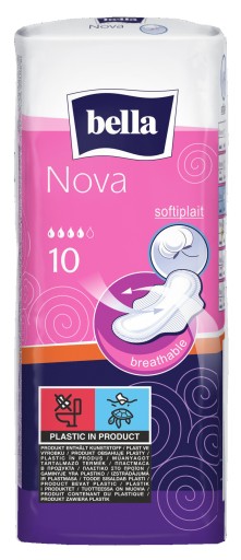 Bella Nova hygienické vložky s krídelkami 10 kusov