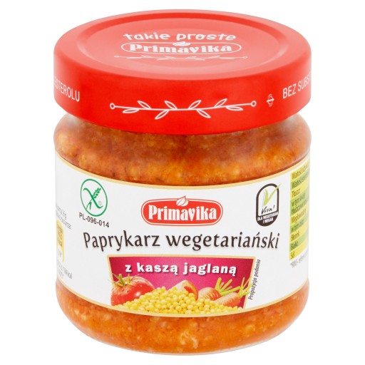VEGETARIÁNSKE PAPRICE S PROSOM, PRIMAVIKA