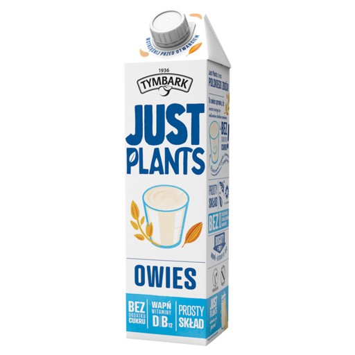 Rastlinný nápoj Oats Tymbark Just Plants 1l