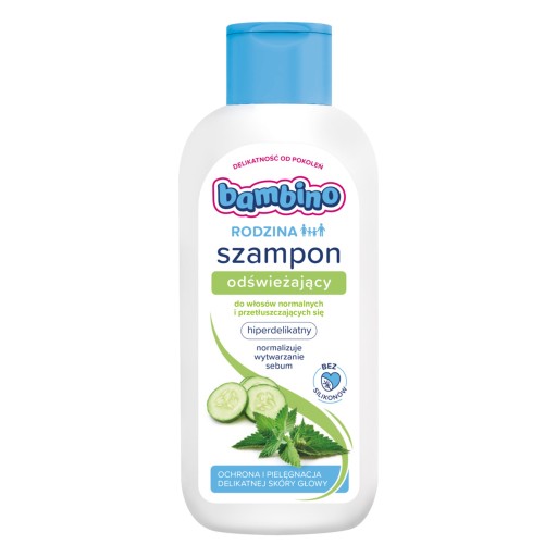 BAMBINO Family osviežujúci šampón 400 ml