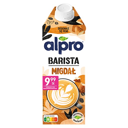 Alpro ALMOND BARISTA Rastlinný nápoj Mandľový bezlaktózový 0,75l